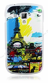 Eiroo Samsung S7562 / S7560 / S7580 Eiffel Manzaral Rubber Klf