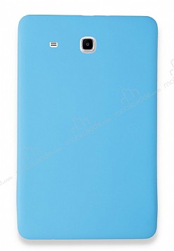 Eiroo Samsung T560 Galaxy Tab E Mavi Silikon Klf