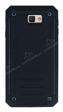 Eiroo Screwed Power Samsung Galaxy J7 Prime / J7 Prime 2 Ultra Koruma Siyah Klf