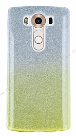 LG V10 Sar Simli Silikon Klf