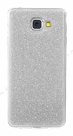 Eiroo Silvery Samsung Galaxy J5 Prime Simli Silver Silikon Klf