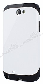 Eiroo Slim Power Samsung N7100 Galaxy Note 2 Beyaz Klf