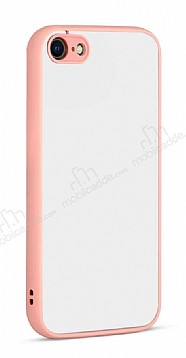 Eiroo Soft Touch iPhone 7 / 8 Ultra Koruma Pembe Klf