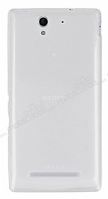 Sony Xperia C3 Ultra nce effaf Silikon Klf