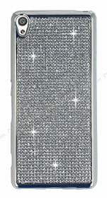 Eiroo Sony Xperia XA Tal Silver Silikon Klf