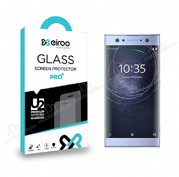 Eiroo Sony Xperia XA2 Ultra Tempered Glass Cam Ekran Koruyucu