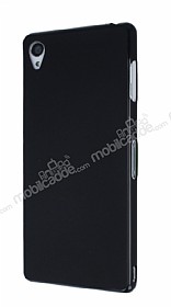 Sony Xperia Z3 Ultra nce Siyah Silikon Klf