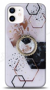 Eiroo Starry iPhone 12 Mini 5.4 in Mosaic Silikon Klf