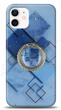 Eiroo Starry iPhone 12 Mini 5.4 in Square Silikon Klf