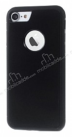 Eiroo Sticker iPhone 7 Yapan Siyah Rubber Klf