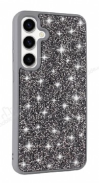 Eiroo Stone Samsung Galaxy S24 Tal Gri Silikon Klf