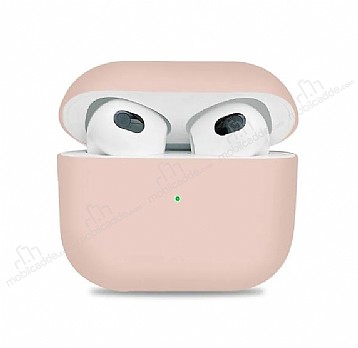 Eiroo Thin Split AirPods 3 Pink Sand Silikon Klf