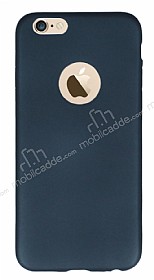 iPhone 6 Plus / 6 Plus Mat Dark Silver Silikon Klf