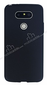 LG G5 Mat Siyah Silikon Klf