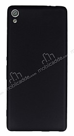 Sony Xperia XA Ultra Mat Siyah Silikon Klf