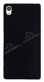 Sony Xperia Z5 Premium Mat Siyah Silikon Klf