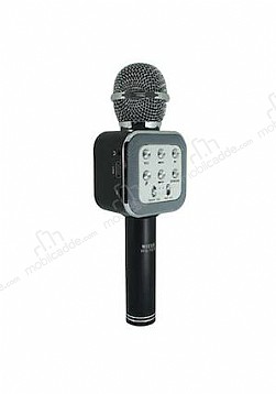 Eiroo X-888 Hoparlrl Siyah Karaoke Mikrofon