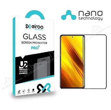 Eiroo Xiaomi Poco X3 Full Mat Nano Ekran Koruyucu