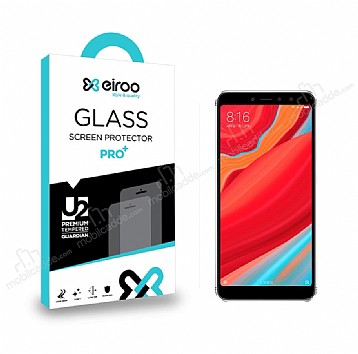 Eiroo Xiaomi Redmi S2 Tempered Glass Cam Ekran Koruyucu