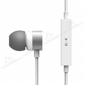 Elago E502M Alminyum Mikrofonlu Beyaz Kulaklk