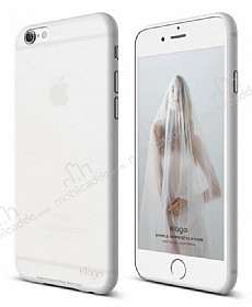 Elago Inner Core iPhone 6 / 6S Ultra nce Beyaz Rubber Klf