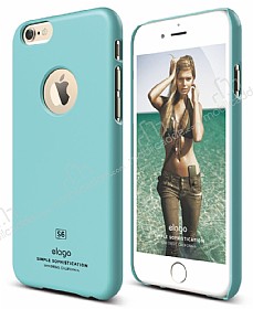 Elago iPhone 6 / 6S Slim Fit 1 Mavi Rubber Klf