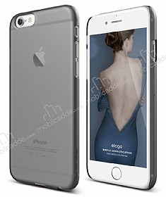 Elago Slim Fit 2 iPhone 6 Plus / 6S Plus Gri Rubber Klf