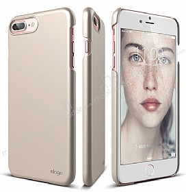 Elago Slim Fit iPhone 7 Plus / 8 Plus Gold Rubber Klf