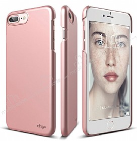 Elago Slim Fit iPhone 7 Plus / 8 Plus Rose Gold Rubber Klf