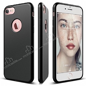 Elago Slim Fit Soft iPhone 7 Siyah Silikon Klf