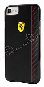 Ferrari iPhone 7 / 8 Siyah Rubber Klf