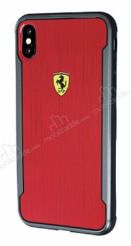Ferrari iPhone XS Max Klf Krmz Rubber