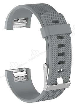 Fitbit Charge 2 Silver Silikon Kordon
