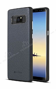 G-Case Duke Series Samsung Galaxy Note 8 Metal Tulu Lacivert Deri Klf