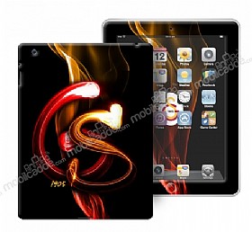 Galatasaray  iPad 2 / iPad 3 / iPad 4 Alevli Lisansl Sticker