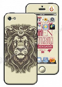 Galatasaray iPhone SE / 5 / 5S Arslan Lisansl Sticker