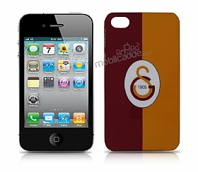 Lisansl Galatasaray Logolu iPhone 4/ iPhone 4S Arka Kapak