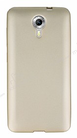 General Mobile Android One Mat Gold Silikon Klf