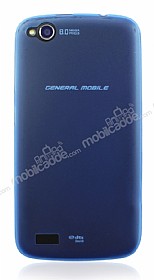General Mobile Discovery Ultra nce effaf Mavi Rubber Klf