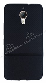 General Mobile GM 5 Plus Ultra nce Noktal Siyah Silikon Klf
