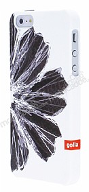 Golla iPhone SE / 5 / 5S Idana Beyaz Sert Klf
