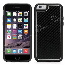 Griffin identity iPhone 6 / 6S Beyaz izgili Karbon Ultra Koruma Klf