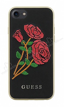 Guess iPhone 7 / 8 Roses Deri Rubber Klf