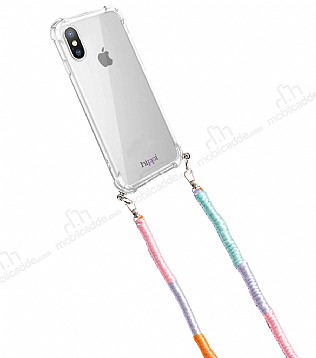 hippi iPhone X / XS Lilac rg Askl Ultra Koruma Telefon Klf
