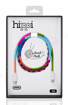 hippi Melody Type-C to Type-C Kablosu 1m