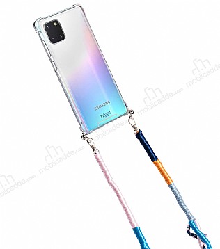 hippi Samsung Galaxy Note 10 Lite Violet rg Askl Ultra Koruma Telefon Klf