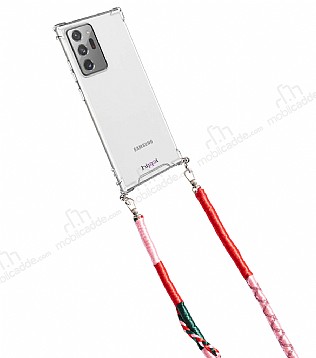 hippi Samsung Galaxy Note 20 Ultra Begonia rg Askl Ultra Koruma Telefon Klf