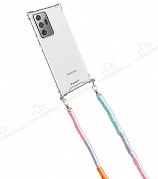 hippi Samsung Galaxy Note 20 Ultra Lilac rg Askl Ultra Koruma Telefon Klf