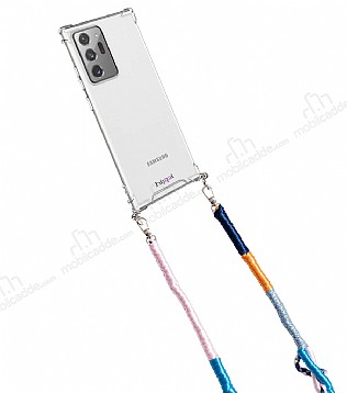 hippi Samsung Galaxy Note 20 Ultra Violet rg Askl Ultra Koruma Telefon Klf
