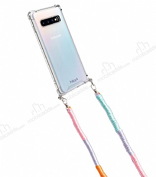 hippi Samsung Galaxy S10 Lilac rg Askl Ultra Koruma Telefon Klf
